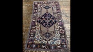 Antiker Bidjar-Teppich 2,22 m x 1,24 m