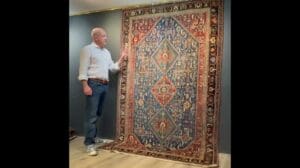 Antiker Stammes-Qashqai-Teppich