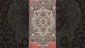 Antiker Tabriz-Teppich - Tabriz-Teppich des 19. Jahrhunderts, antiker Teppich, handgewebter Teppich #antikerteppich #antik