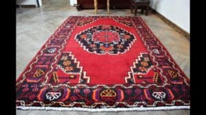 Antiker handgeknüpfter Teppich - Baluchi-Teppiche - Antike klassische Teppichgröße: 200 x 126 cm - 4,13 x 6,56 Fuß