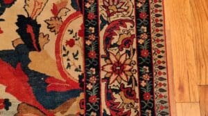 Antiker persischer Kerman-Teppich