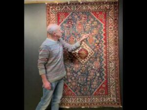 Antiker tribal Qashqai-Teppich