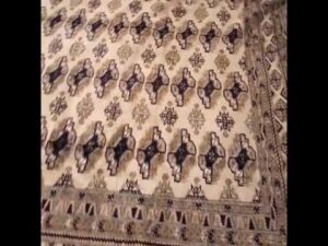 Antiker turkmenischer Teppich