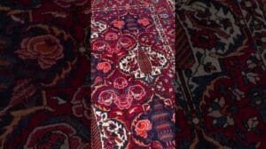 Bakhtiari Rot Wolle Handgeknüpfter Perser-Teppich