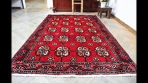 Baluchi-Teppiche - Antikes klassisches Teppichformat: 194 x 122 cm - 4 x 6,36 Fuß