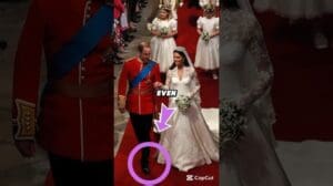 Bei königlichen Hochzeiten haben Teppichfarben eine starke Bedeutung #shorts #katemiildeton #catherine