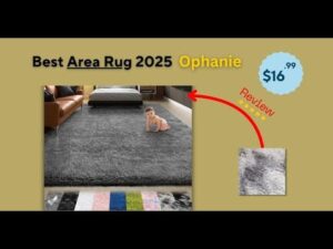 Bester Teppich 2025: Ophanie Teppich Bewertung (Wohnzimmer, Badezimmer, Schlafzimmer & Büro)