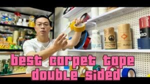 Bester doppelseitiger Klebeband zum Befestigen eines Teppichs, bester doppelseitiger Klebeband für Teppich auf Teppich