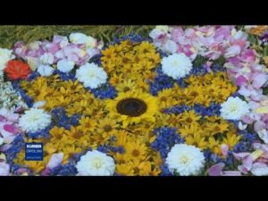 Blumenteppich auf den Europäischen Tagen des Erbes. Idee des Schlesischen Instituts zur Förderung von Traditionen