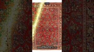 CANVELLO ANTIK SILKROAD SAROUK TEPPICH - 6'7" X 9' D12694
