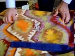 Der Teppich-Kilim-Handwerker (Reparatur von Kilim)
