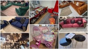 Der günstigste Laden in Brüssel # kadizi _ Bruxelles # moderne Sofas, Kronleuchter, Tische, Kinderbetten