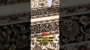 Die Teppiche des heiligen Schreins von Imam e Raza sind wunderschön 😻💫