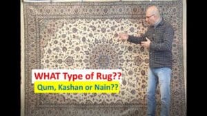 Ein MYSTERIÖSER Seiden-Perserteppich!! Ist es ein Qom-, Kashan- oder Nain-Teppich??