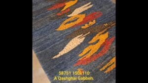 Ein persischer Gabbeh mit natürlichen Farbstoffen.
