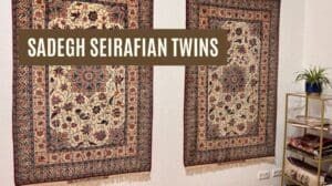 Eine Seirafian-Rarität: Halbantike Zwillingsteppiche von Meister Sadegh Seirafian