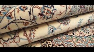 Eleganter Seiden-Woll-Perser 9 x 12 Nain Teppich von Catalina Rug