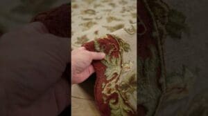 Elitärer handgefertigter Teppich Kashan Gold AKWS-7087 10/10 HS WS Dunkel Elfenbein/Rost