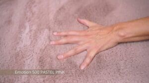 Emotion 500 Pastellrosa / Pastellrosa Teppich (Lalee)
