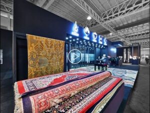 Entwurf und Umsetzung des Pars-Teppichstandes auf der Internationalen Teppichmesse Teheran