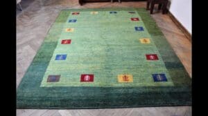Gabbeh-Teppich - Größe: 200x150cm - 4,92 x 6,56 Fuß