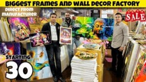Größte Foto Rahmen und Wandmalereien Fabrik in Delhi | Ab nur 30 #Wandmalerei #Wohnkultur