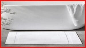 Gutes Produkt - Amazon Aware Badematte 100 % Bio-Baumwolle - 50 x 80 cm, Weiß