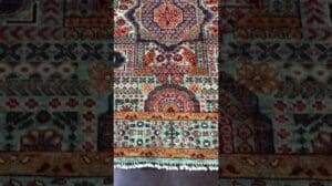 Handgefertigter Teppich im turkmenischen Design 🇩🇪🇩🇪🇩🇪🇹🇷🇹🇷🇹🇷👍 #teppich #viral #teppichinstallation