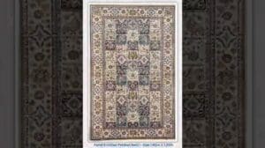 Handgefertigter persischer Nain 1,90 m x 1,20 m #handgefertigt #teppich #shorts