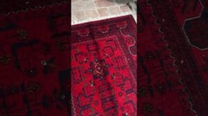 Handgefertigter turkmenischer Teppich