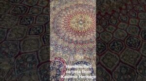 Handgewebte Teppiche aus dem Erbe Kaschmirs…