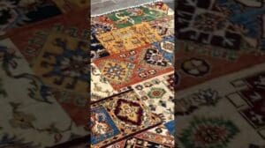 Handgewebter Teppich Turkmen Bafte #viral # #viralvideo #mode