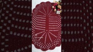 Hier wird alles von Hand gemacht. Dankbarkeit an den Herrn🙏 #häckeln #teppich#tapete