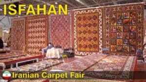 ISFAHAN Iran 2022 | Spaziergang über die iranische Teppichmesse