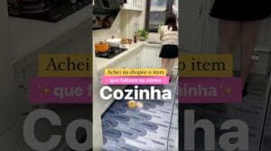 Ich habe den fehlenden Artikel in der Küche gefunden! #shopeebrasil #shopeebr #küche #teppich #tipps #hausfrau