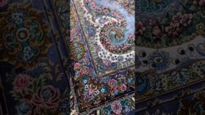 Iranischer Teppich. Handgewebter Teppich aus Iran. Bester iranischer Teppich. Tabrez-Teppich