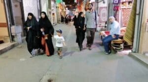 Iranischer Teppichmarkt in Maschhad