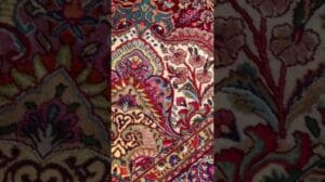 Iranischer handgefertigter Wollteppich