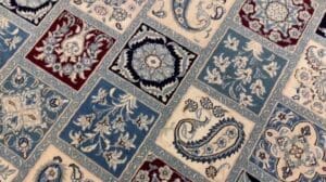 Iranischer handgeknüpfter Teppich Persian Nain 2,48 x 3,52. Kaufen Sie einen iranischen handgeknüpften Teppich.