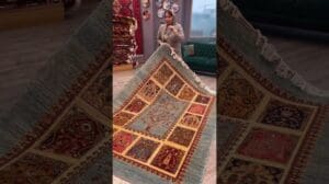 Iranischer handgeknüpfter Teppich, Wolle, Code 124, Preis 1700 Dollar, versandkostenfrei