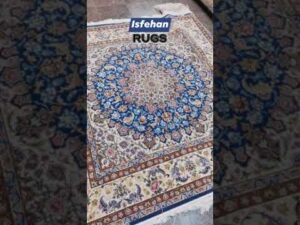 Isfahan-Handgewebter Teppich