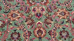 Isfahan Perserteppich Extra feine Seidenqualität Größe 171 x 110 Kia Perserteppiche