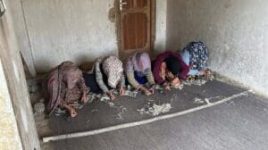 Kilim-Herstellung durch turkmenische Weber im Norden Afghanistans