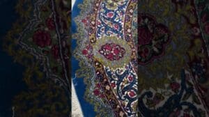 Komplett seiden Teppich aus Qom, sehr schön für besondere Geschmäcker. Wenn euch der Beitrag gefällt, denkt an ein Like und ein Abo!
