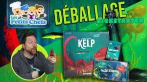 Le Jeu Kelp Deluxe-Version Kickstarter Entpacken (Unboxing) | Die kleinen Chefs