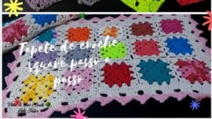Lerne, einen schönen rechteckigen Teppich aus Baumwollgarn-Resten zu häkeln! 🧶✨