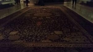 London Januar 2015 V & A Der große Teppich