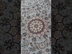 NEU! Handgewebter indischer Teppich 5'x8' im persischen Nain-Design