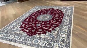 Nain Perserteppich rot 25405