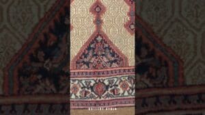 Orientteppich aus Dromedhaar des 19. Jahrhunderts